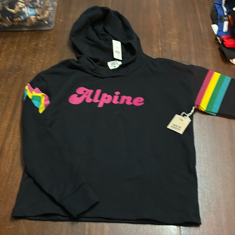 NWT retro Alpine‎ hoodie from Anthropologie